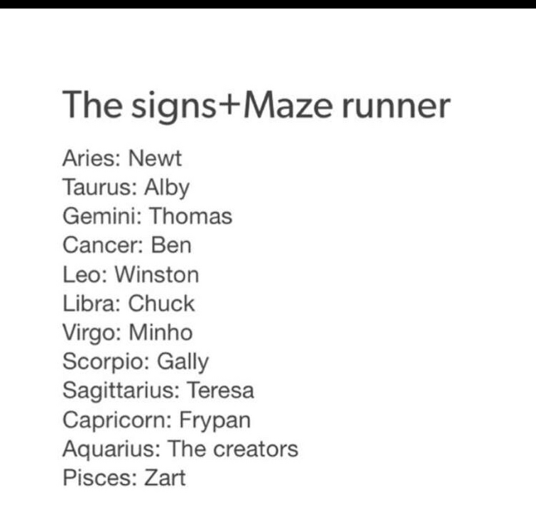 Zodiac signs on snapchat