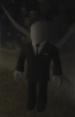 The Grey Man Before The Dawn Roblox Wikia Fandom - slender man suit roblox