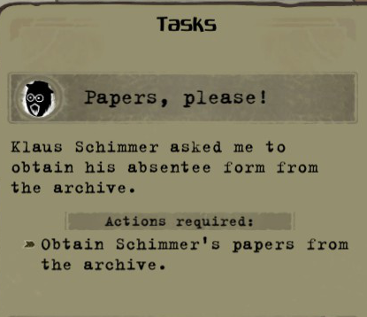 Trial of Fame: Papers, Please - game curator