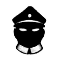 Вырезанная иконка Полицейского