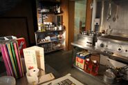 The kitchen.