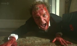 Cutler is severely burnt by entering a private residence without invitation