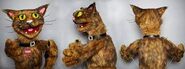 Snackers puppet used in Snackers and Anchovy, created by Felt Up by Paulie