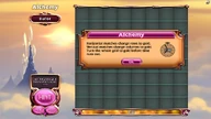 A dialog box providing information about the first Alchemy mini-quest.