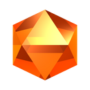 Concept/promotional render of the Orange Gem from Bejeweled 3 and various other Bejeweled products