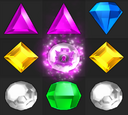 Bejeweled Twist Locking Doom Gem