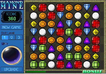 Diamond Mine (game mode), Bejeweled Wiki