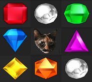 Snackers as she appears in a Bejeweled Twist easter egg.