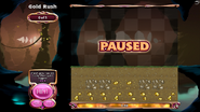 A Gold Rush mini-quest, as it appears when the game is paused.