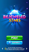 Bejeweled Stars title screen.