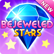 Bejeweled Stars Newer Square Icon (Purple)