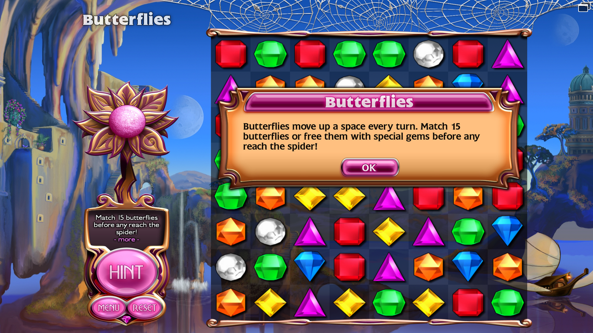 Butterfly, Bejeweled Wiki