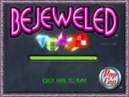 Loading screen of Bejeweled Deluxe