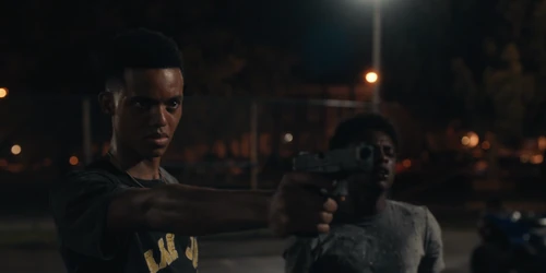 Will points a gun at Rashad