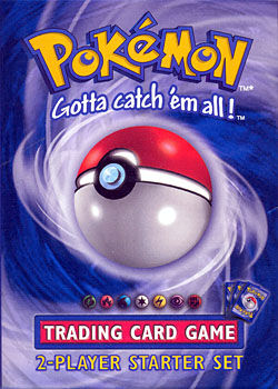 Pokemon TCG card box - Base set - classic - genric - Pikachu theme