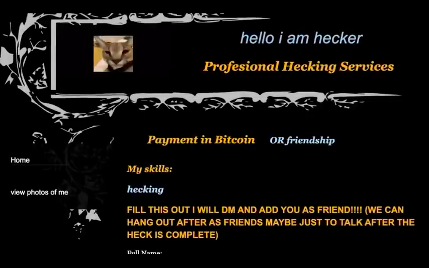 Meme hecker GeekPrank Hacker