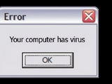 Your computer has virus