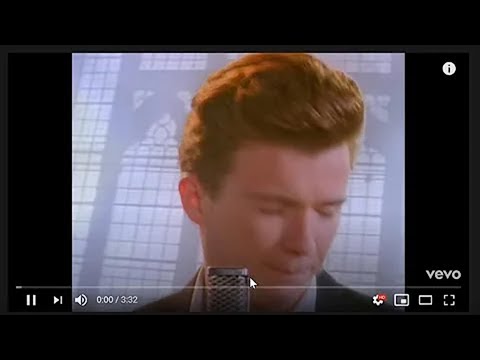 Graças ao Rickroll, vídeo no  passa de 1 bilhão de