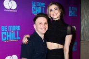 Katlyn Carlson and Gerard Canonico at the premiere of BMC on Broadway