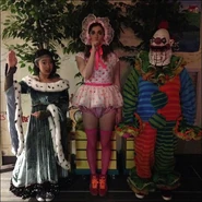 Christine, Chloe, and Jenna's costumes