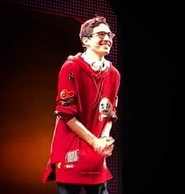 Troymichaeloffbway.jpg (58 KB) Troy Iwata at bows as Michael, Off-Broadway