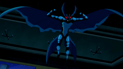 Omnitrix - Big Chill's Offspring General Information Species: Necrofriggian  Age: Newborn Powers and Abilities Abilities: Flight Space Survivability  Relationships Relatives: Each other (siblings) Ben Tennyson/Big Chill  (father) Ken Tennyson (brother