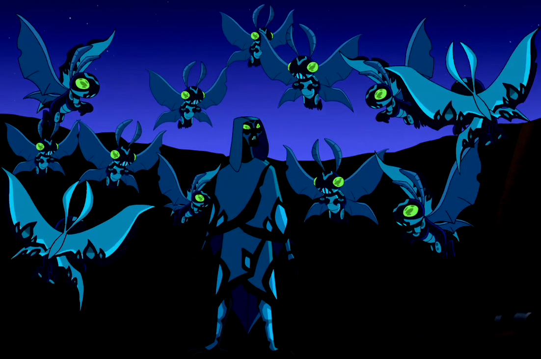 Omnitrix - Big Chill's Offspring General Information Species: Necrofriggian  Age: Newborn Powers and Abilities Abilities: Flight Space Survivability  Relationships Relatives: Each other (siblings) Ben Tennyson/Big Chill  (father) Ken Tennyson (brother