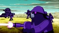Masked Purple Soldiers