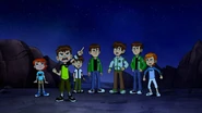 Omnitrix on Reboot Ben's arm