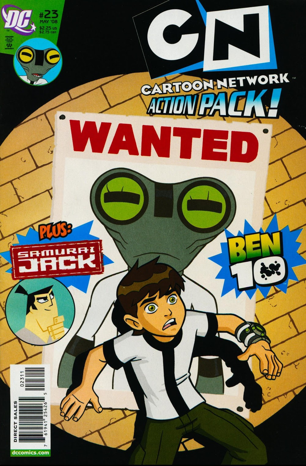 BEN 10 ALIEN FORCE, AUTHENTIC 2008 POSTER