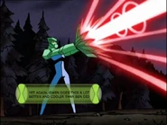 Yet again, Gwen does his a lot better and cooler than Ben did