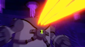 Rayos de energía radiactiva.