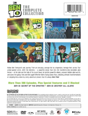 Ben 10: The Complete Collection | Ben 10 Wiki | Fandom