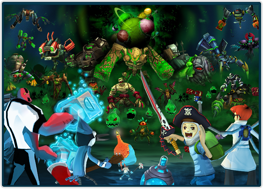cartoon network universe fusionfall regular show