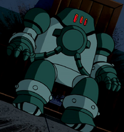 P'Andor in his containment suit