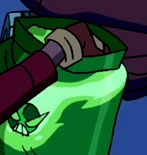 The contents of a bag