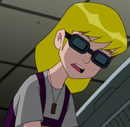 Cooper wearing goggles in the Original Series