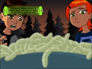 Grandpa's weird appetite comes from his travels both on the Earth and beyond