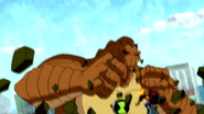 Vilgax is about the size of Humungousaur's head