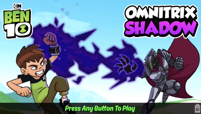 Omnitrix Shadow, Ben 10 Games