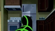 The kitchen in Alien Force and Ultimate Alien