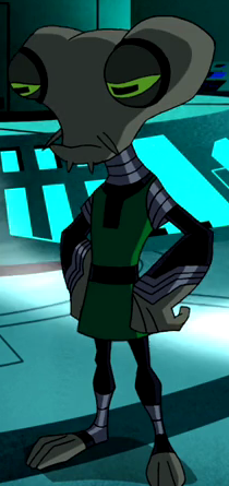 Ben 10: Ultimate Alien - young Grey Matter PNG by