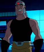 Dr. Animo with a headband in Ultimate Alien
