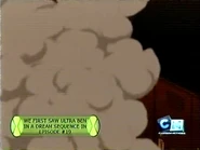 we first saw Ultra Ben in a dream sequence in episode #19
