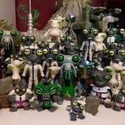 Derrick's extensive Galvan toy collection