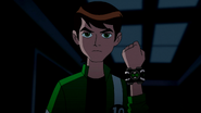 Ben wearing the pre-reconfigured Omnitrix in Ben 10 Returns: Part 1