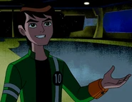 Ben with an orange cuff in The Final Battle: Part 1