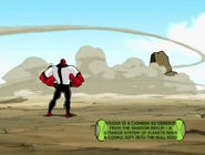 Vilgax is a Chimera Su Generis from the Shadow Realm - a strange system of planets near a cosmic rift into the Null Void