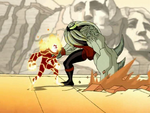 Future Vilgax vs. Future Heatblast