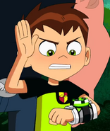 Ben with the Forever Knight insignia in Roundabout: Part 1 and Roundabout: Part 2